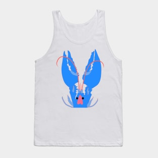 Blue lobster Tank Top